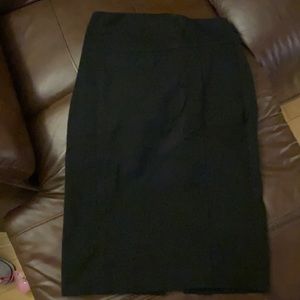 Black Express pencil skirt